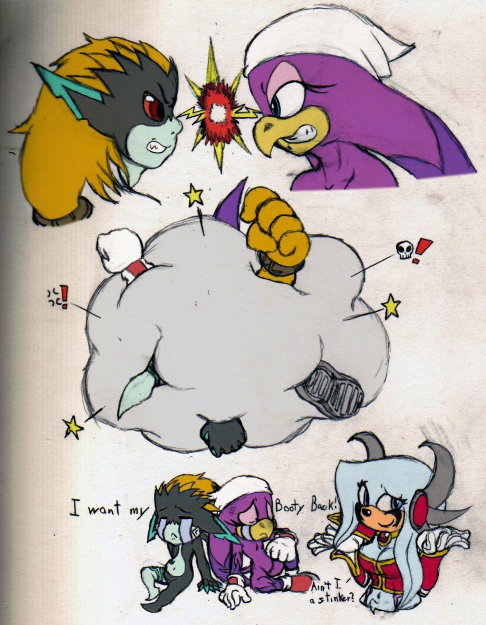 [Little-Gray-Bunny] Midna and Wave Sexdrive Warfare