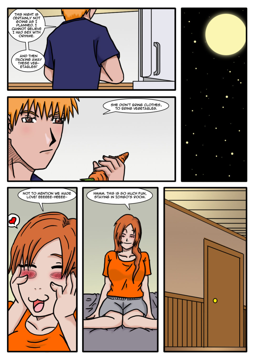 [Matt wilson] (bleach) IchiHime - Second Night [color R.O.D.]
