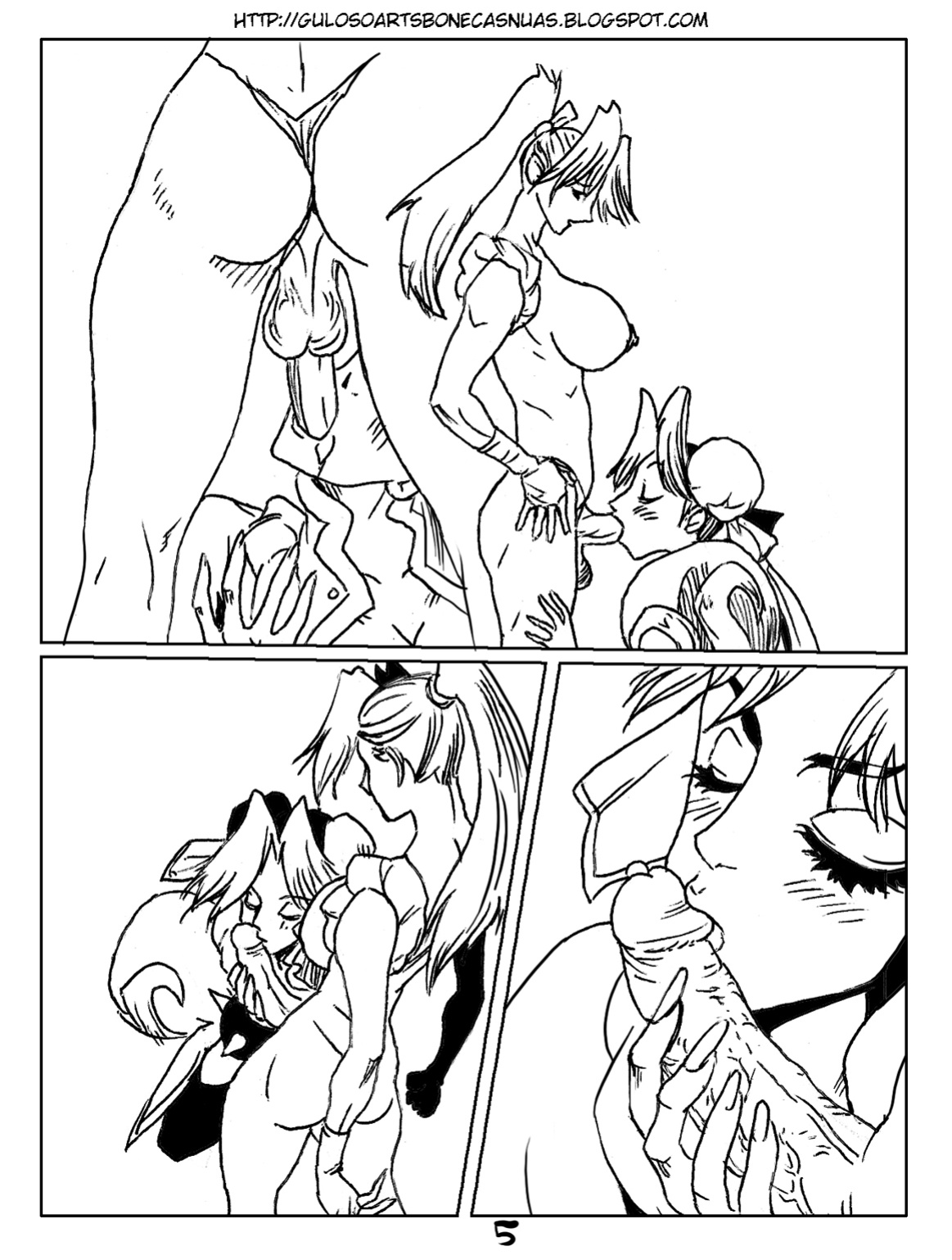 [Garoto Guloso] - Mai Vs. Chun-li (English, Re-translated)