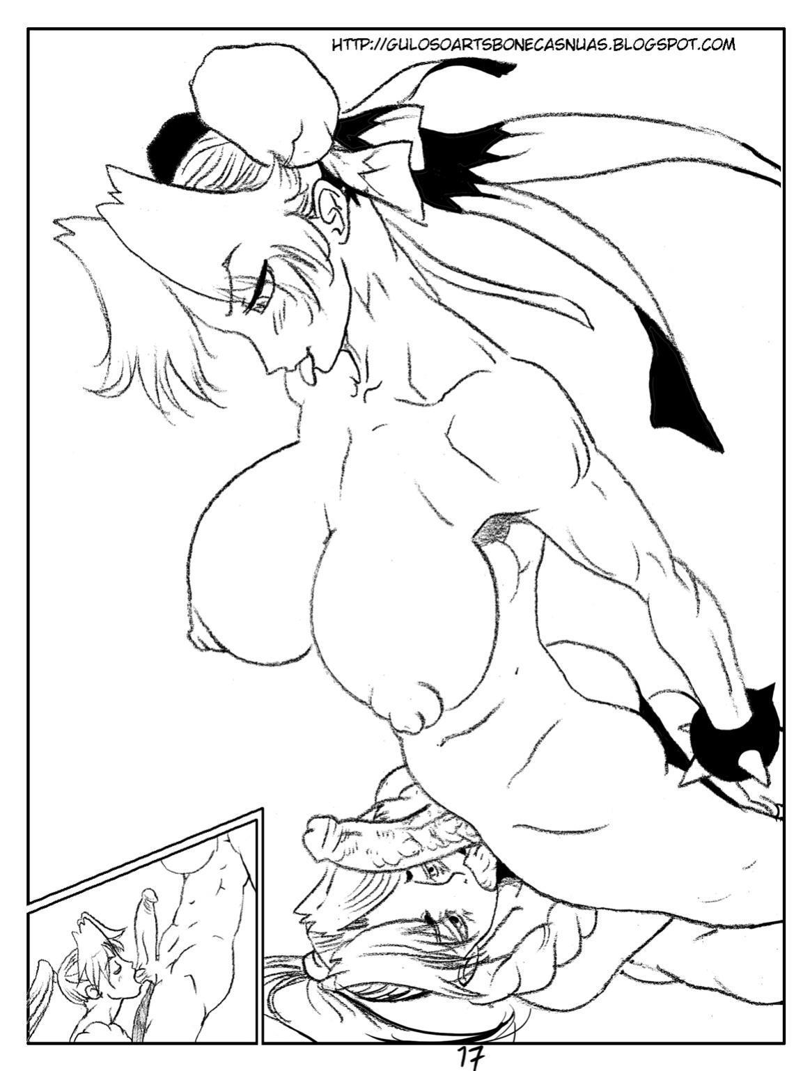 [Garoto Guloso] - Mai Vs. Chun-li (English, Re-translated)