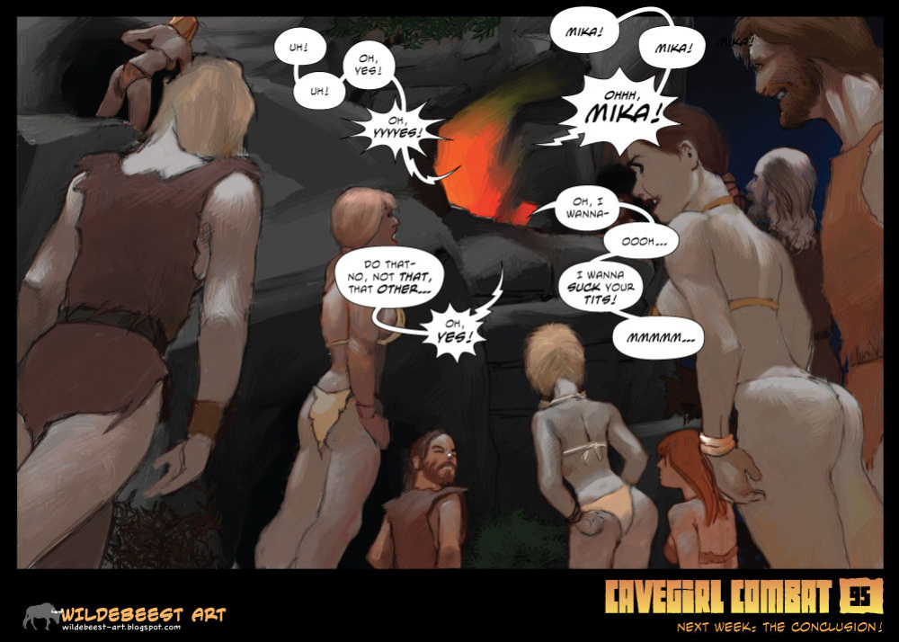 [Wildebeest] Cavegirl Combat