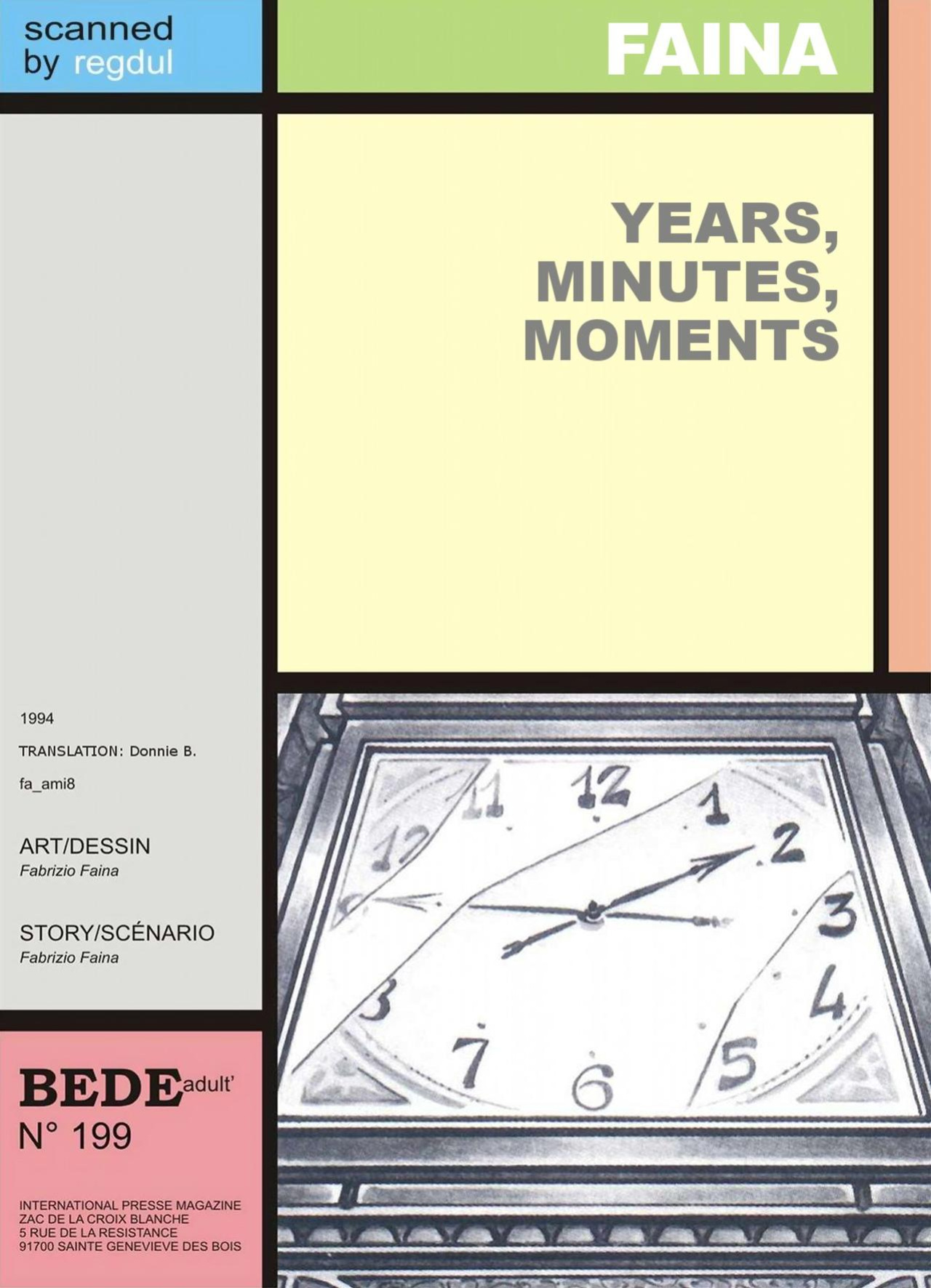[Fabrizio Faina] Years, Minutes, Moments {Donnie B.}