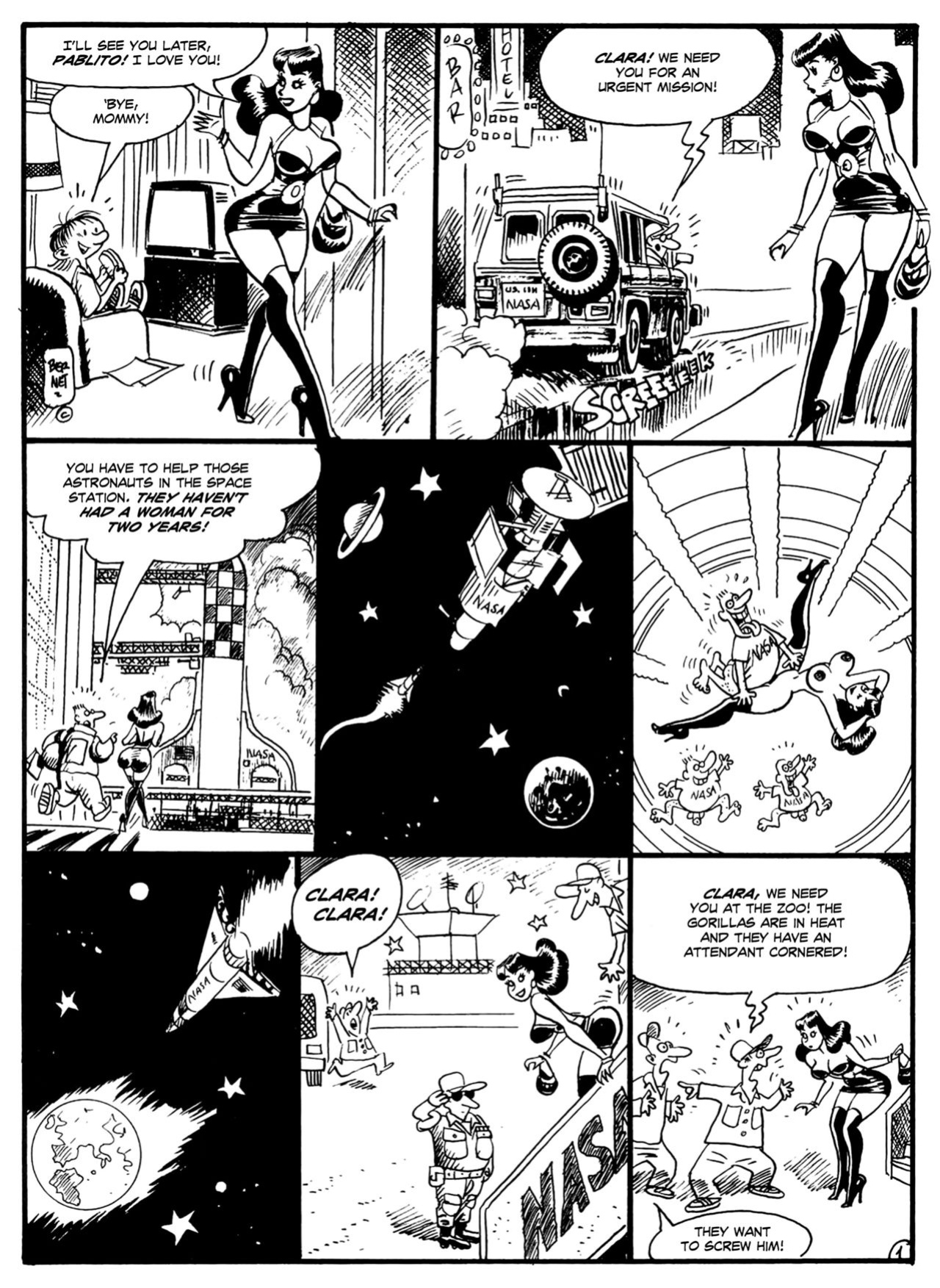 Clara After Dark - 7 (Bernet - Maicas - Trillo) English Translation