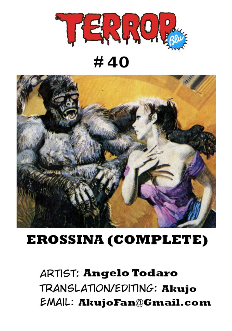 [Angelo Todaro] Terror Blu #40 - Erossina [Akujo]