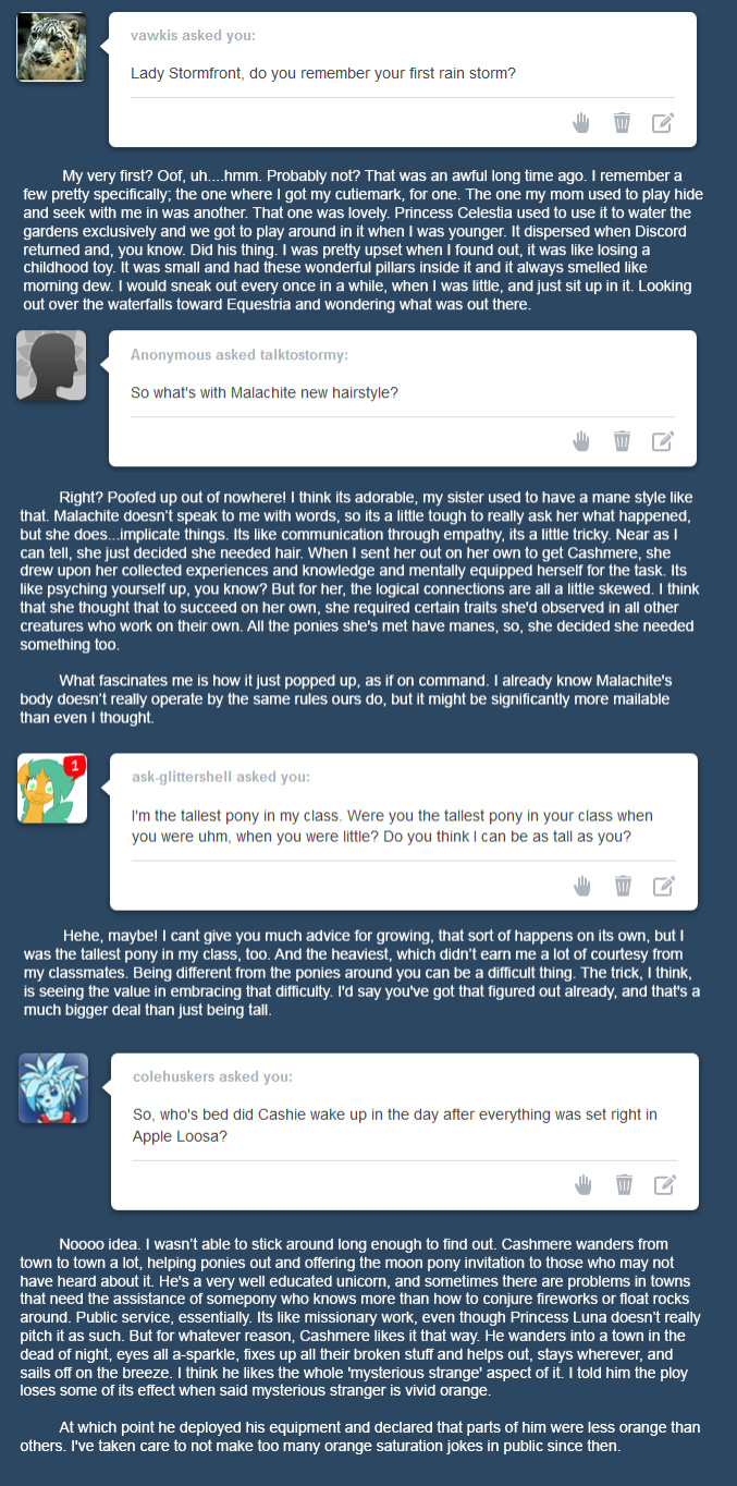 [sevartz] Stories from the front