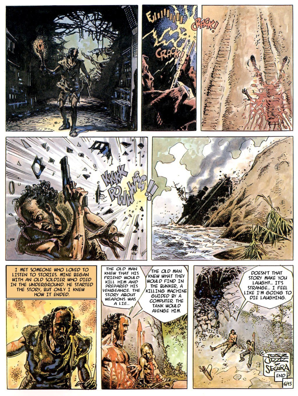 [Jose Ortiz + Antonio Segura] Hombre - Volume #02: The Ultimate Enemy (ENG)