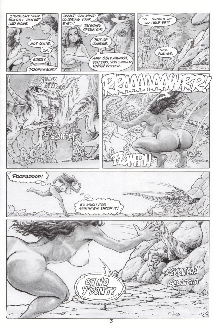 Cavewoman Jungle Tails 2