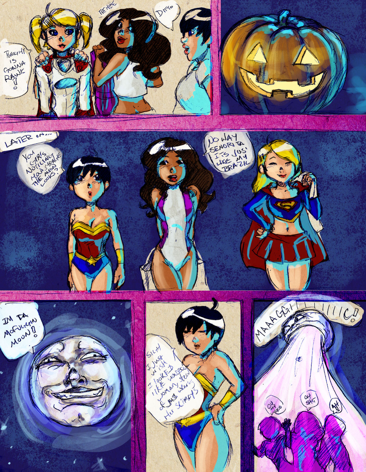 [Oppaiman] Trick or Treats