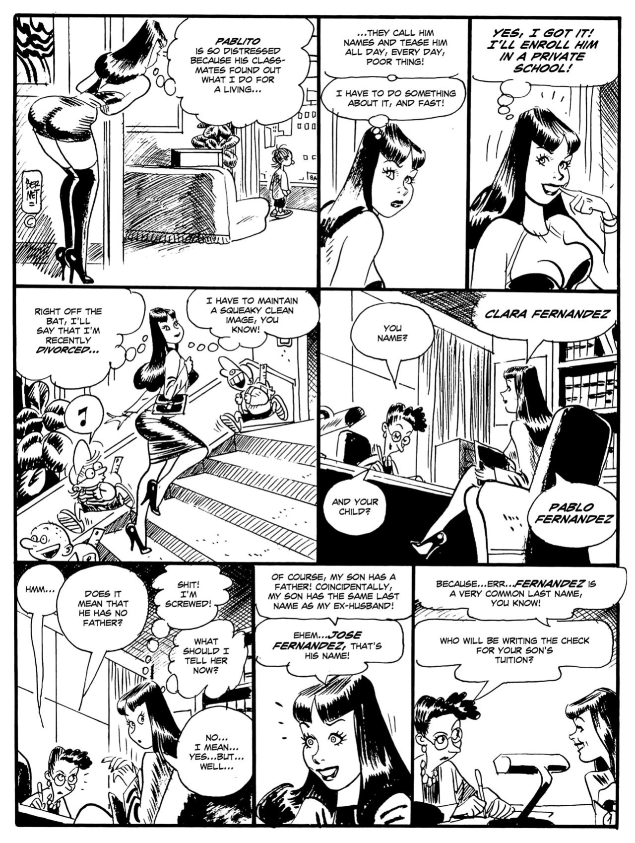 Clara After Dark - 8 (Bernet - Maicas - Trillo) English Translation