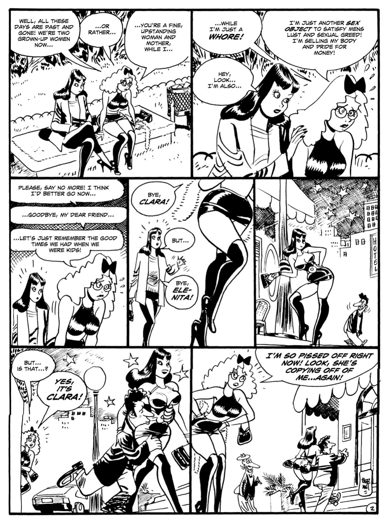 Clara After Dark - 8 (Bernet - Maicas - Trillo) English Translation