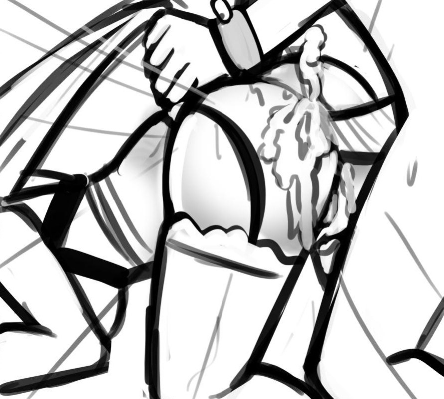 [livesmutanon] MLP - Equestria Girl (B&W)