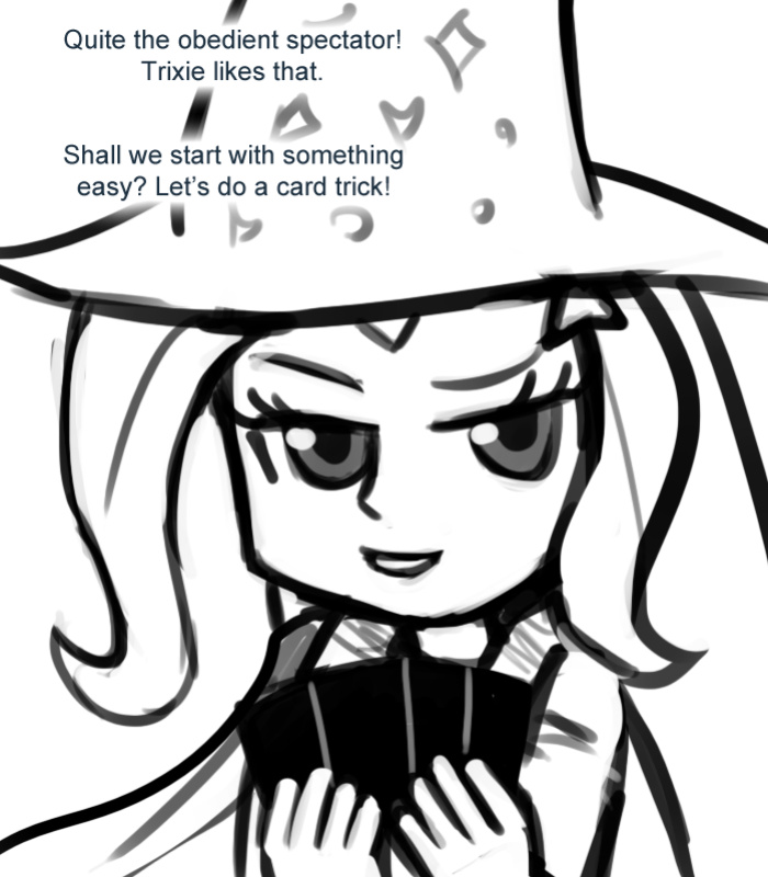 [livesmutanon] MLP - Equestria Girl (B&W)
