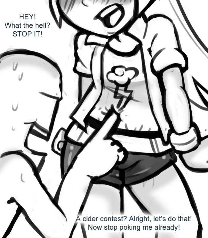 [livesmutanon] MLP - Equestria Girl (B&W)