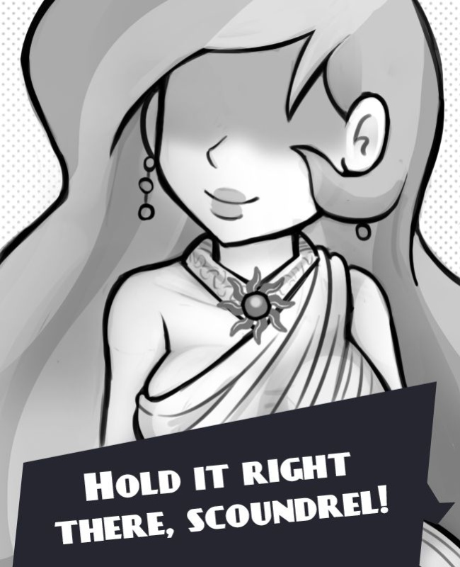 [livesmutanon] MLP - Equestria Girl (B&W)