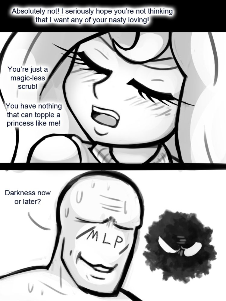 [livesmutanon] MLP - Equestria Girl (B&W)