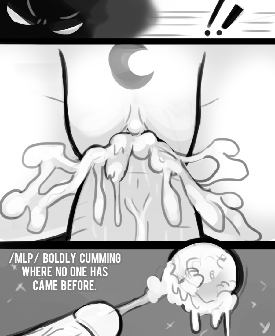 [livesmutanon] MLP - Equestria Girl (B&W)