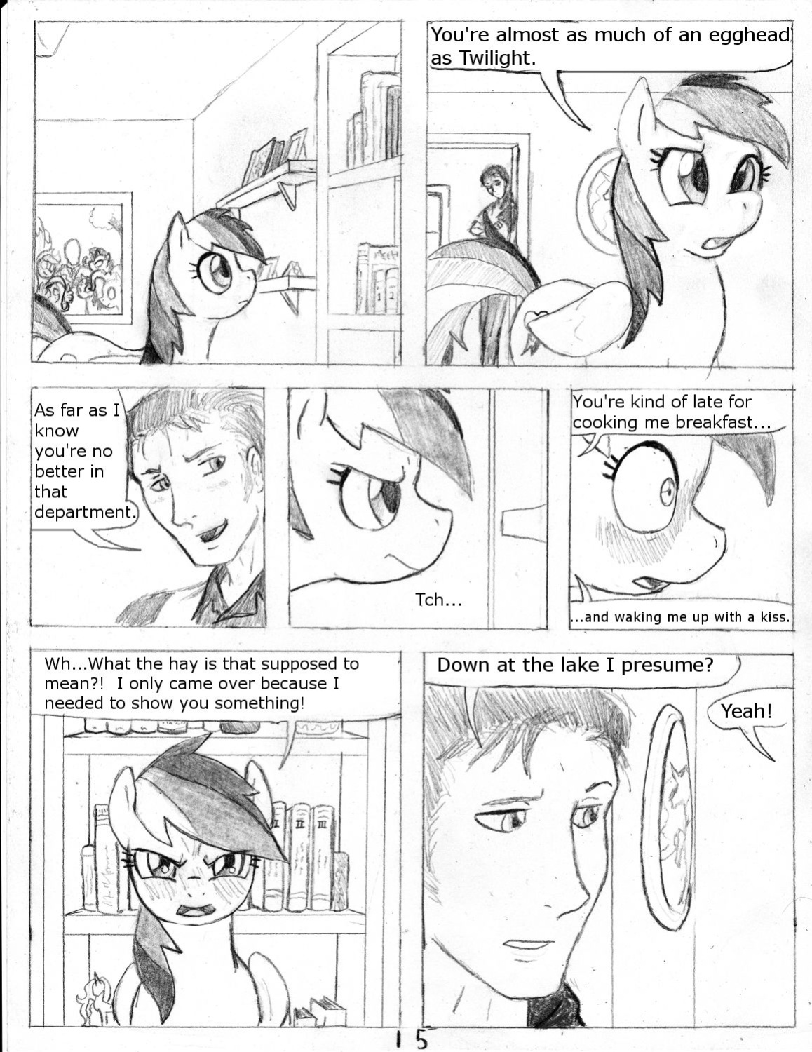 [DJ-black-n-white] Tsundere Rainbow Dash