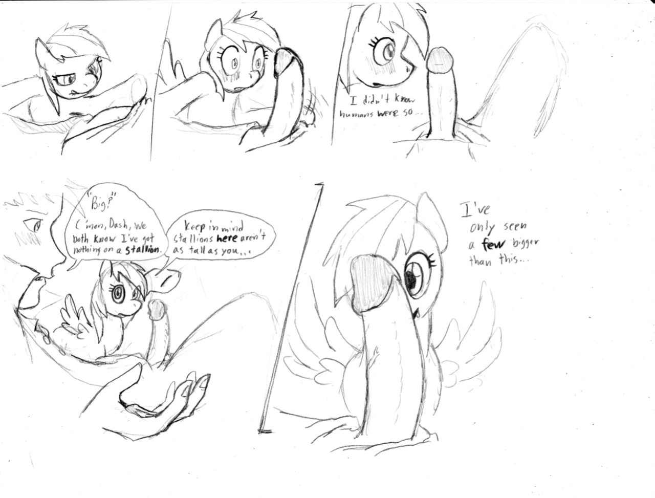 [DJ-black-n-white] Tsundere Rainbow Dash