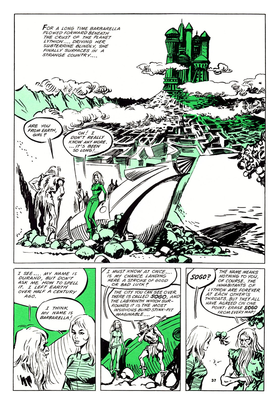 [Jean-Claude Forest] Barbarella 1