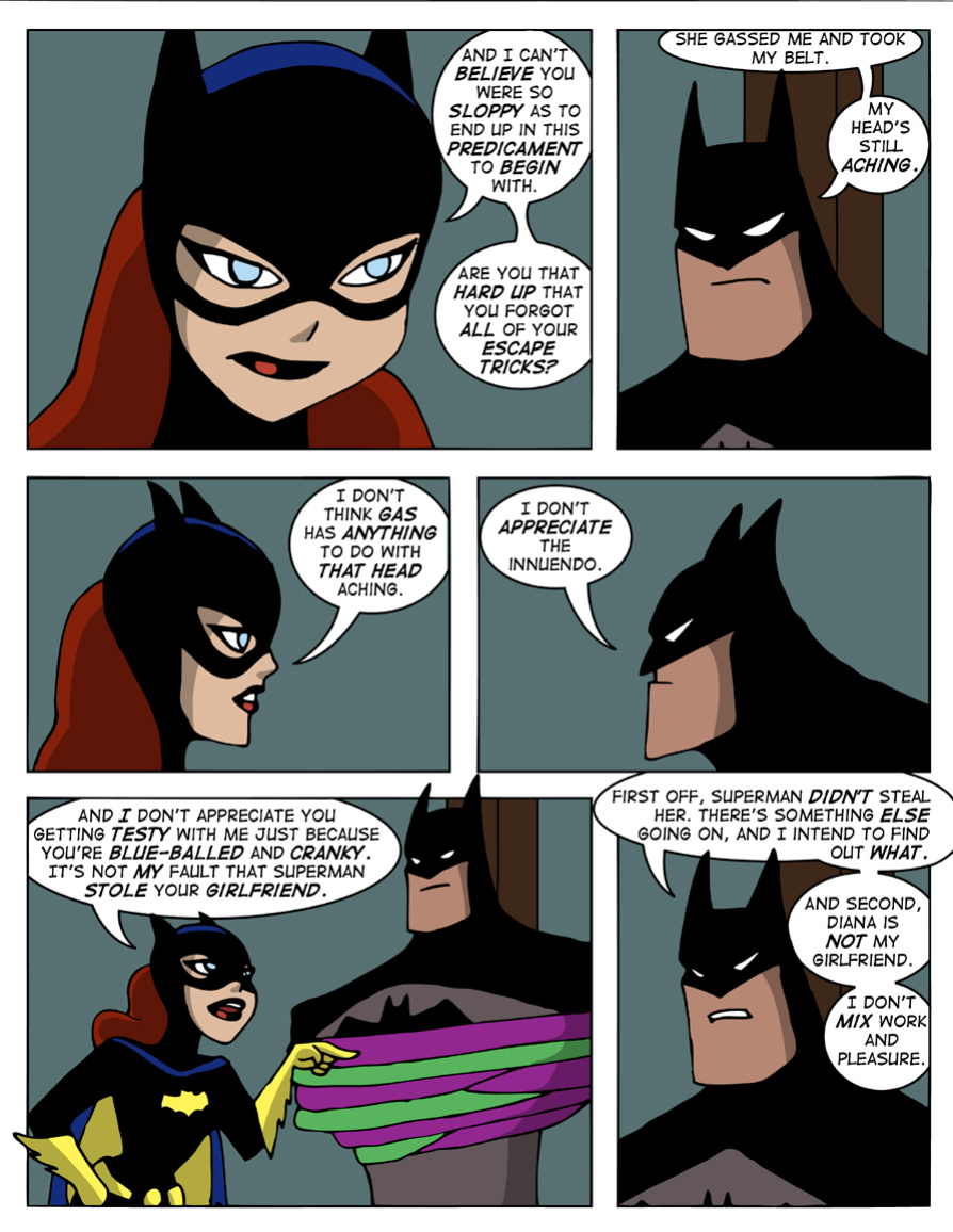 [Sharpie] JUSTICE LEAGUE - The Great Scott Saga: Part 1-4 (complete)