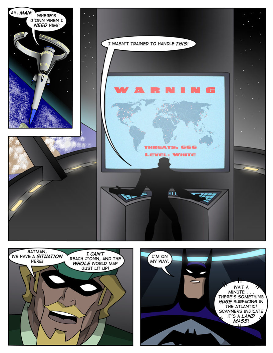 [Sharpie] JUSTICE LEAGUE - The Great Scott Saga: Part 1-4 (complete)