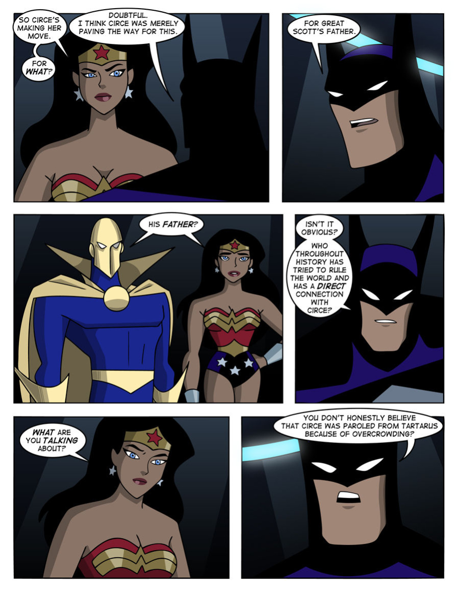[Sharpie] JUSTICE LEAGUE - The Great Scott Saga: Part 1-4 (complete)