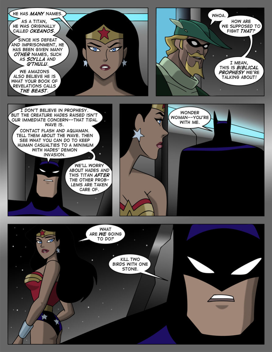 [Sharpie] JUSTICE LEAGUE - The Great Scott Saga: Part 1-4 (complete)