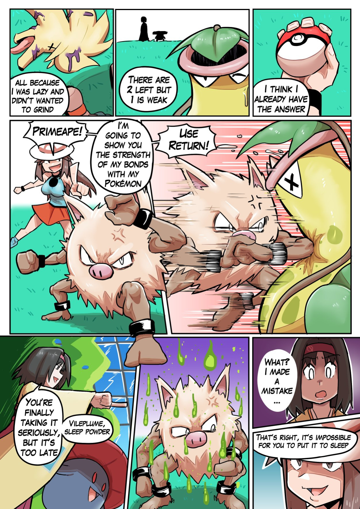 [Ukaya Masaru] Pokemon Leafy Green [Ongoing]