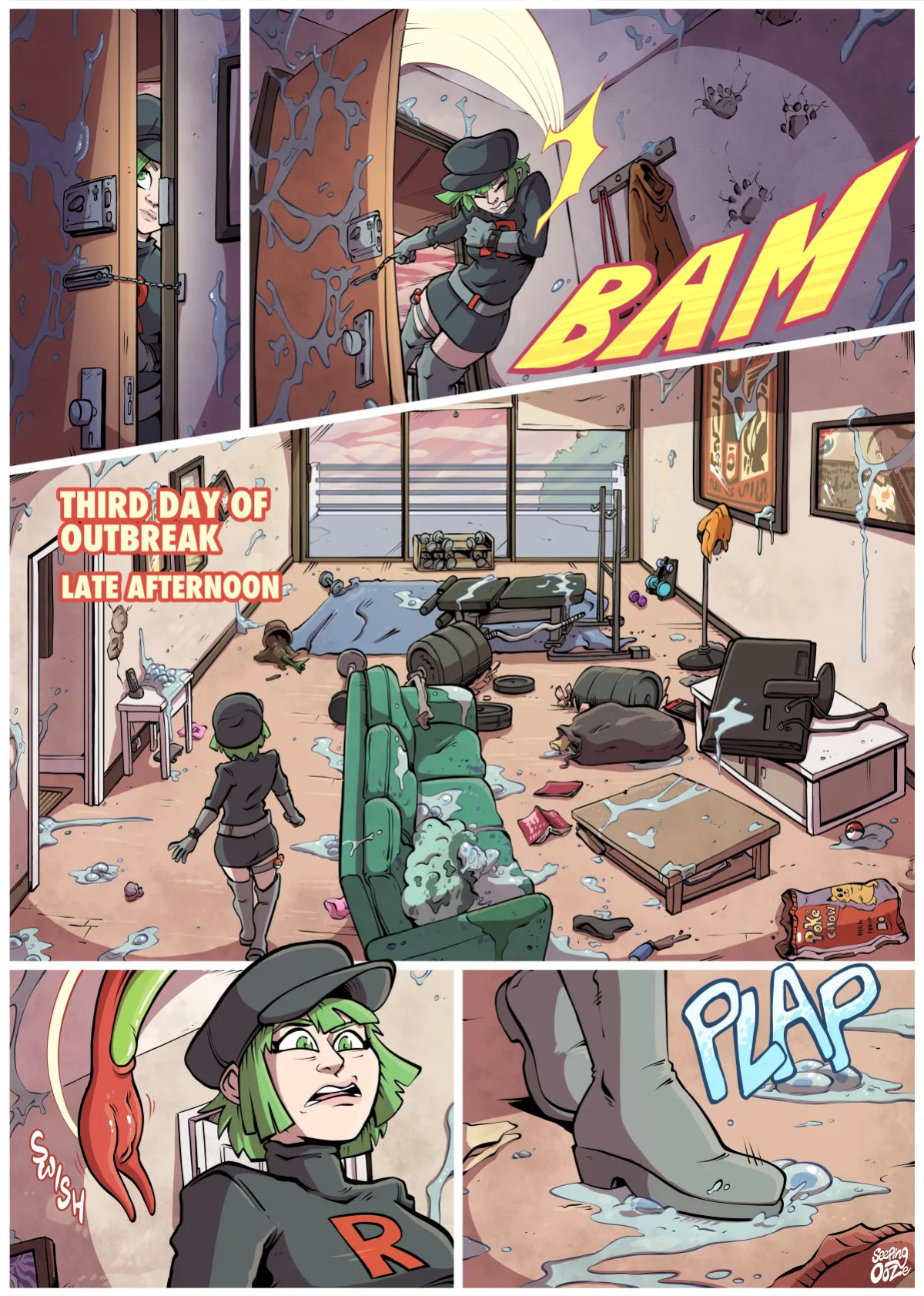 [Seeping Ooze][Voraciousollie] P.K.M.N Infestation Parts 1+2+bonus [Ongoing]