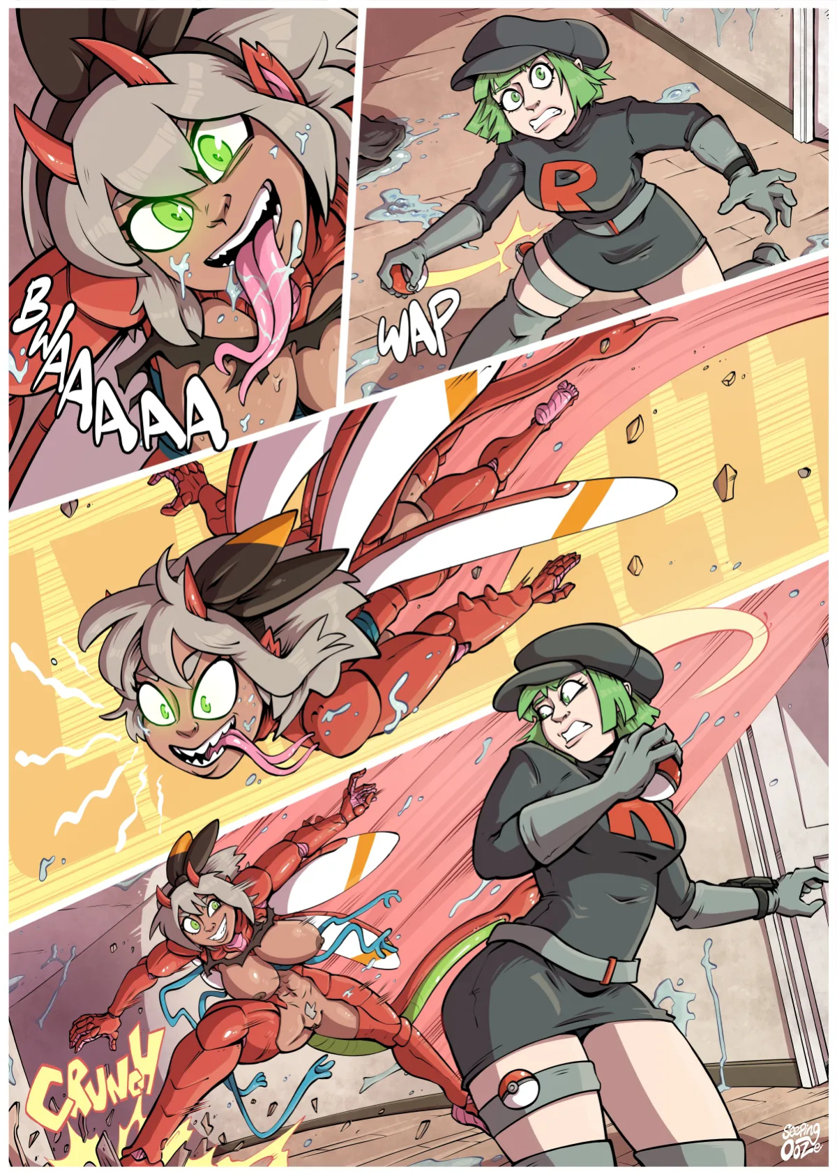 [Seeping Ooze][Voraciousollie] P.K.M.N Infestation Parts 1+2+bonus [Ongoing]