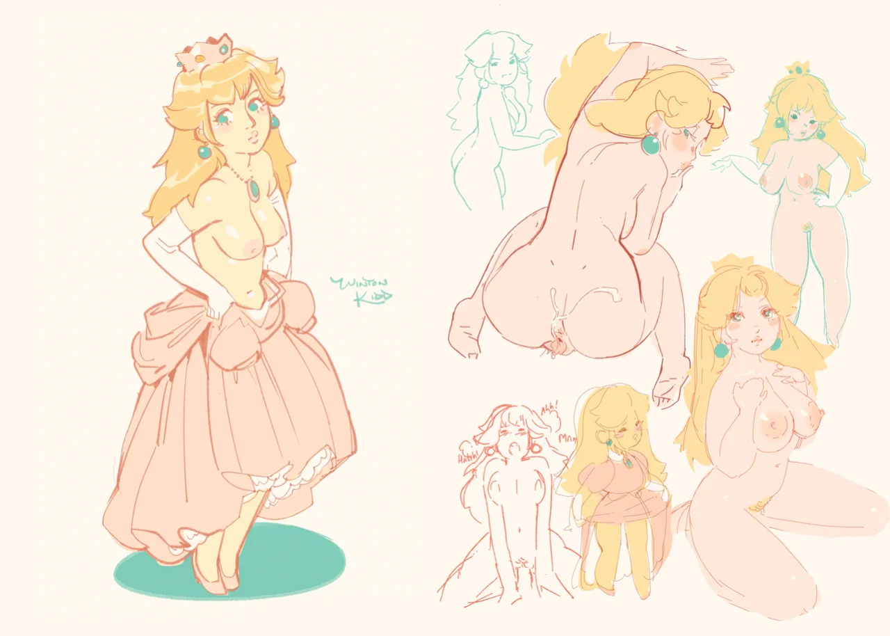 [Winton Kidd] Peaches Art Zine