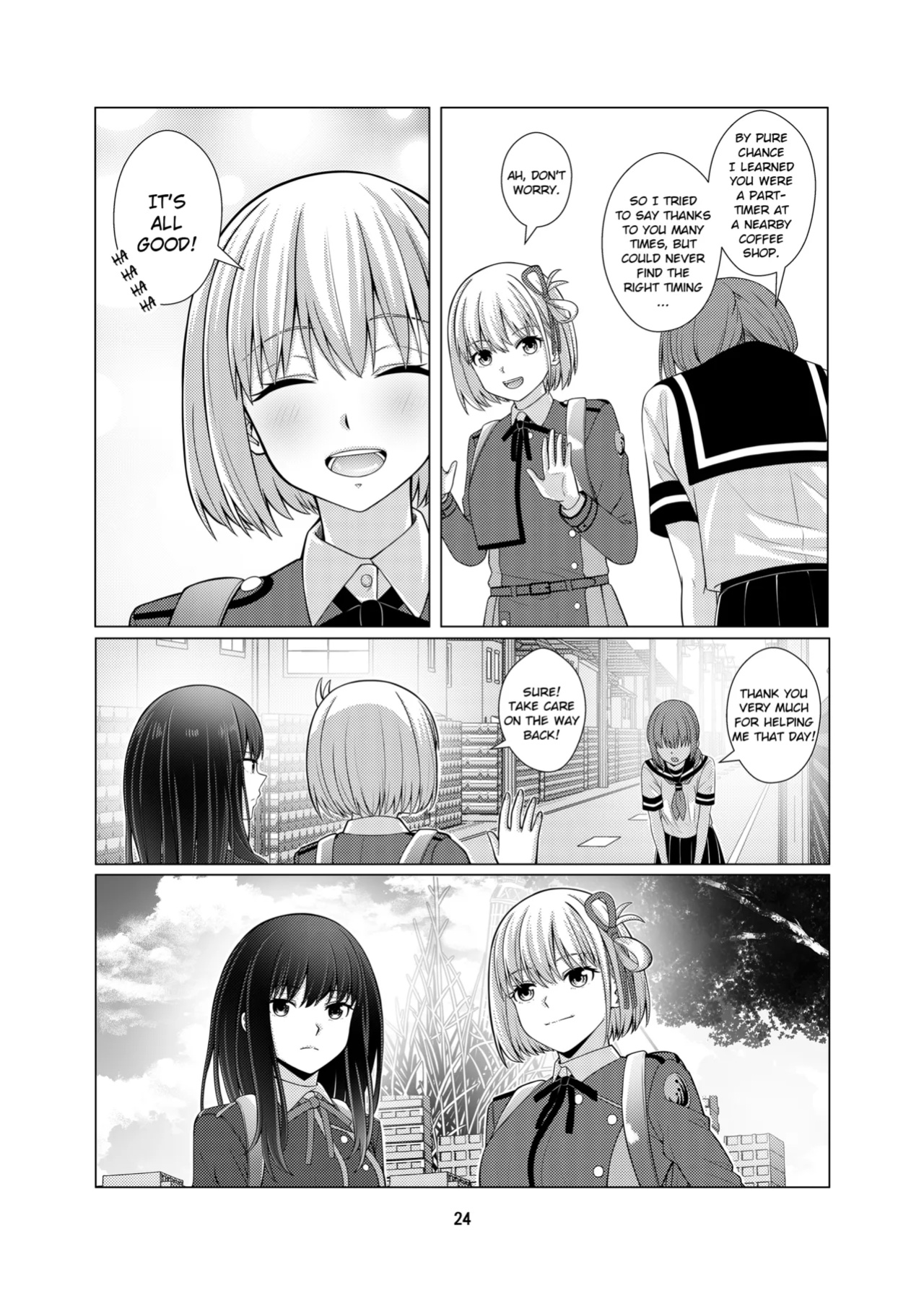 [Kudamonoichizu (Rikuu)] My Sweet Bodyguard (Lycoris Recoil) [Digital] [English] [Literally Starving]