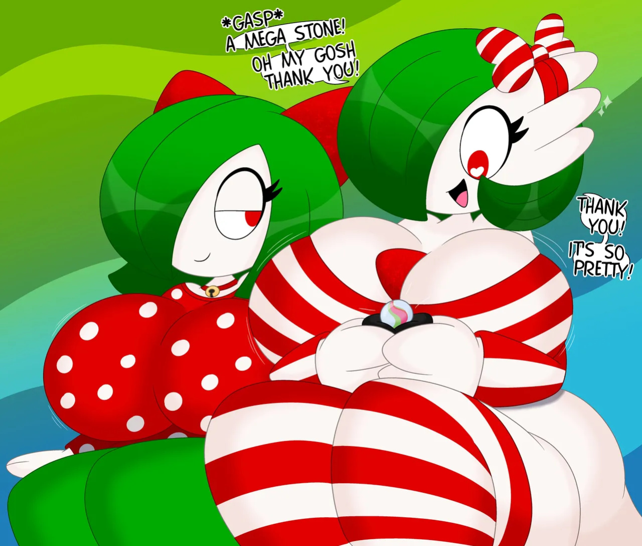 [3BArts] Mary & Vanessa (Gardevoir & Kirlia) (Pokemon)