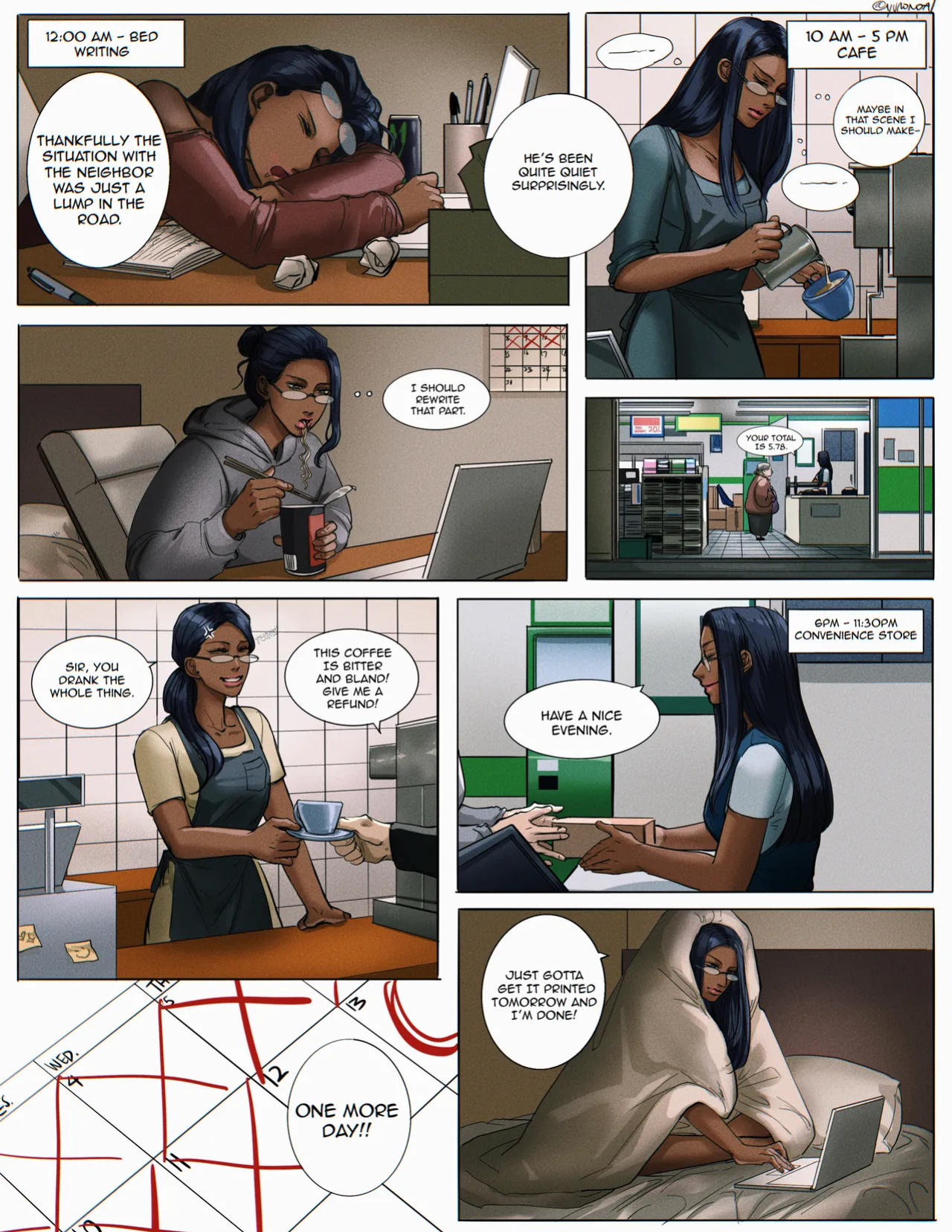 [Yuana媛] Sylus comic (dark skin MC) (Love and Deepspace)