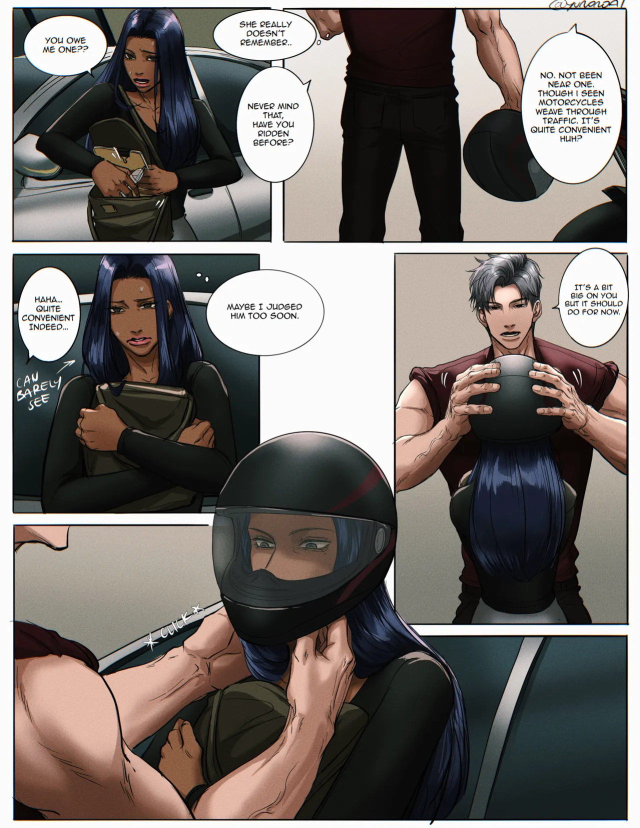 [Yuana媛] Sylus comic (dark skin MC) (Love and Deepspace)