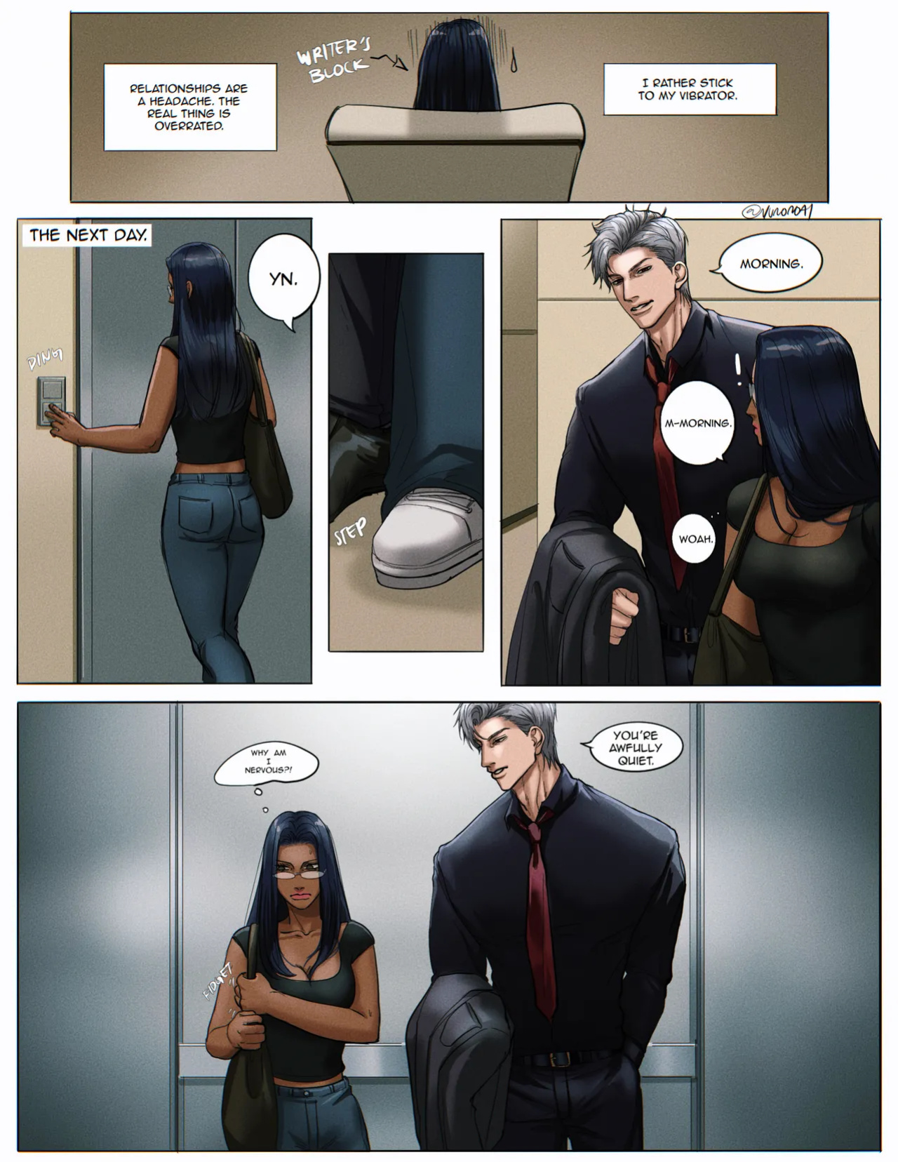 [Yuana媛] Sylus comic (dark skin MC) (Love and Deepspace)