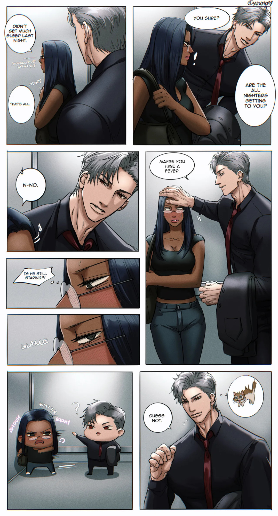 [Yuana媛] Sylus comic (dark skin MC) (Love and Deepspace)