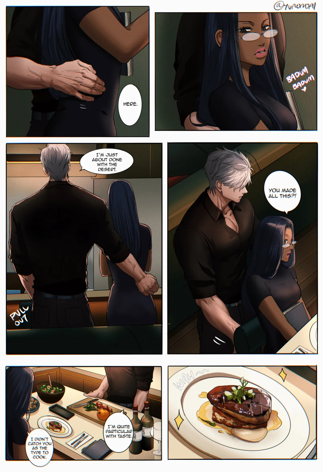 [Yuana媛] Sylus comic (dark skin MC) (Love and Deepspace)