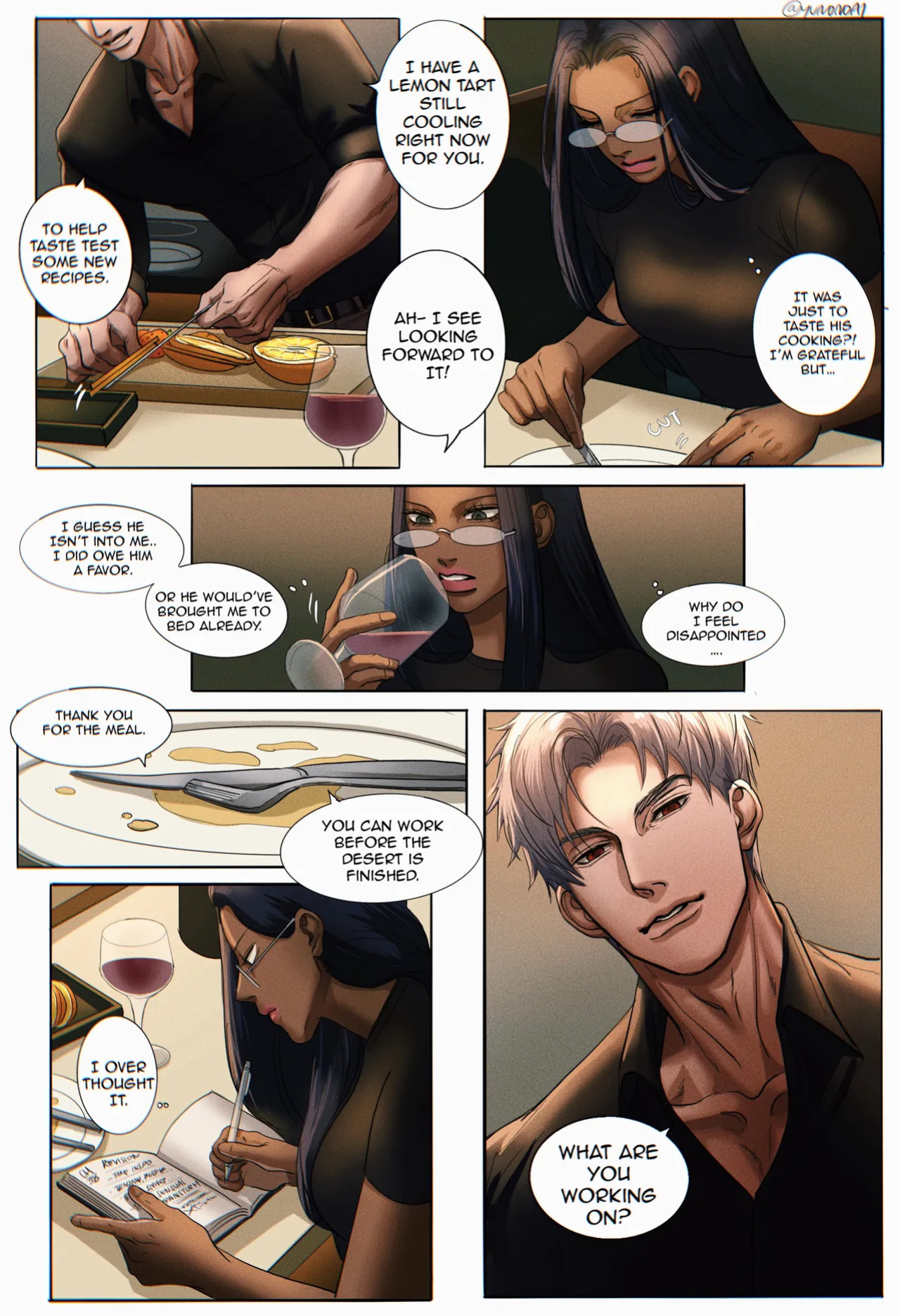 [Yuana媛] Sylus comic (dark skin MC) (Love and Deepspace)