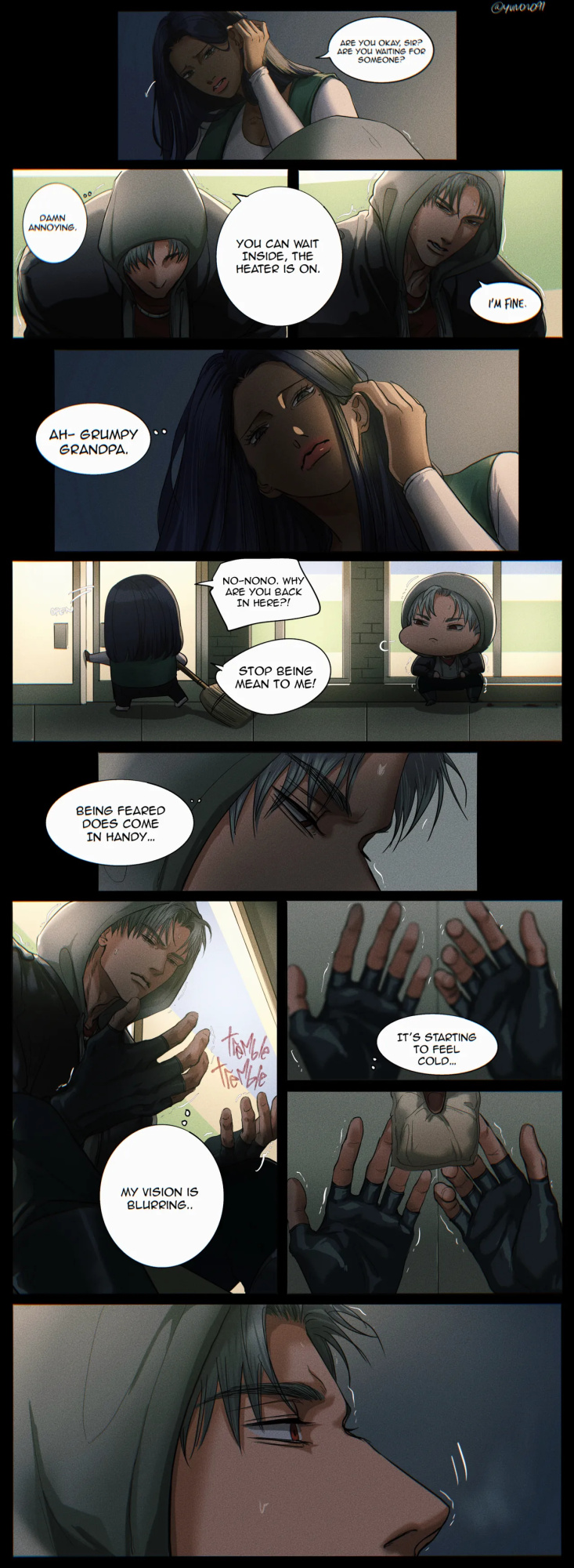 [Yuana媛] Sylus comic (dark skin MC) (Love and Deepspace)