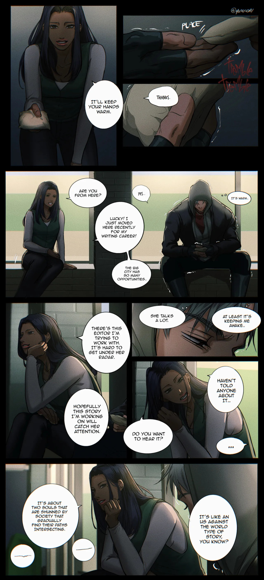 [Yuana媛] Sylus comic (dark skin MC) (Love and Deepspace)