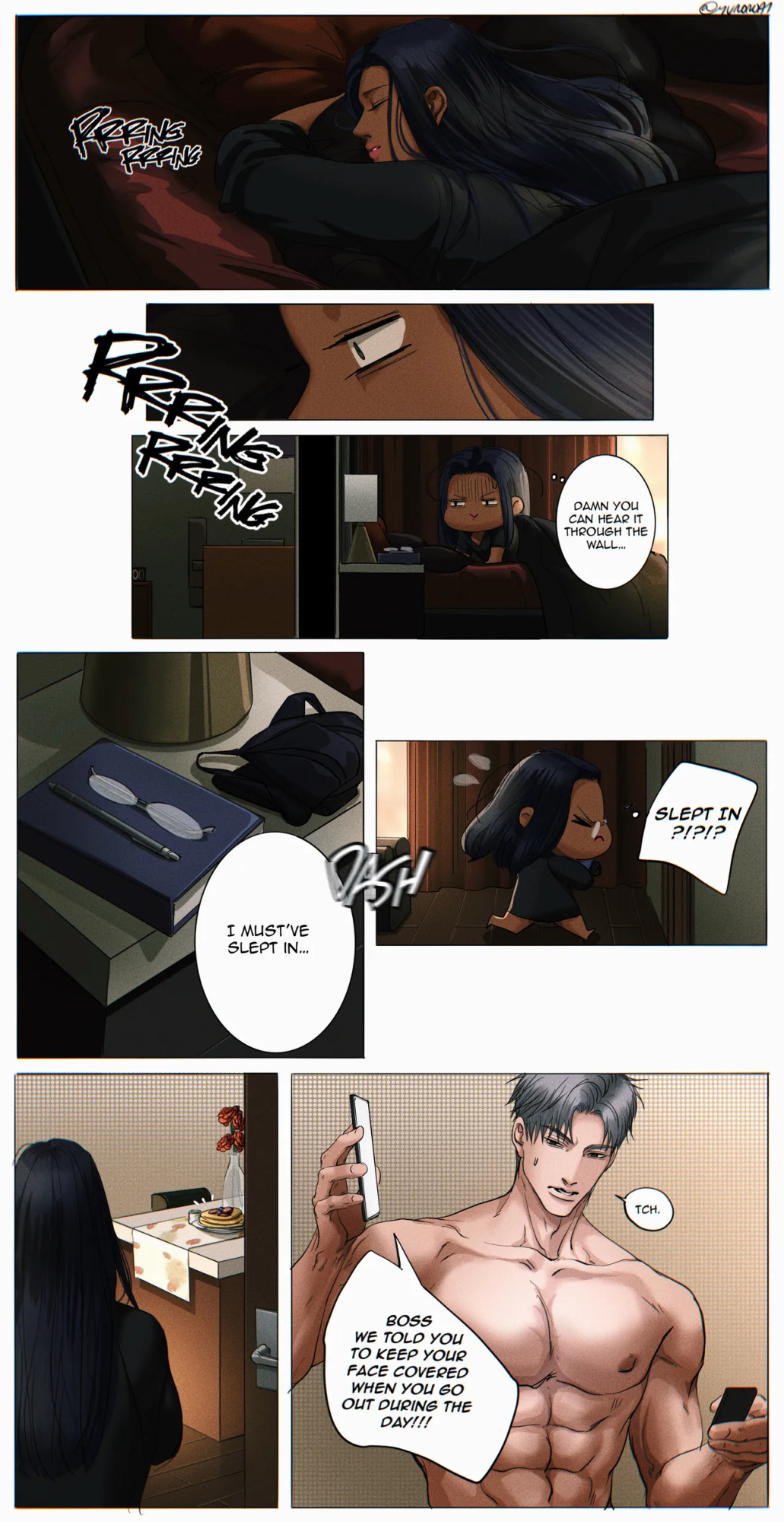 [Yuana媛] Sylus comic (dark skin MC) (Love and Deepspace)