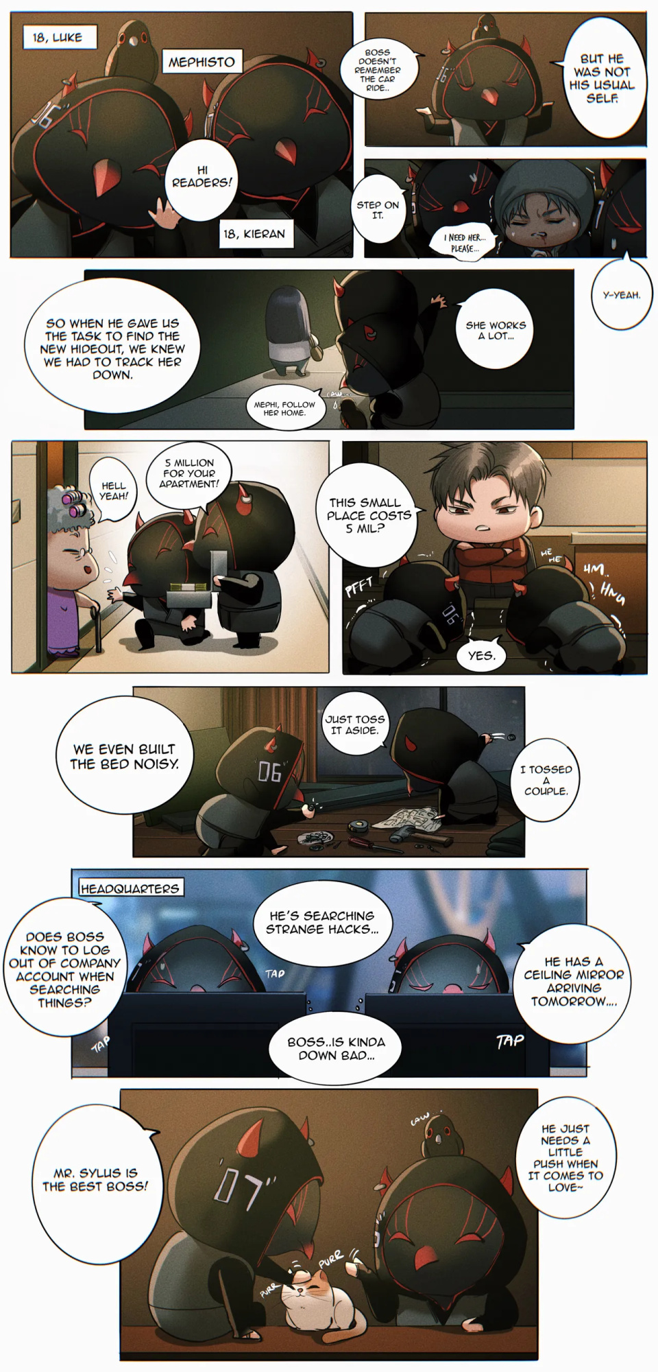 [Yuana媛] Sylus comic (dark skin MC) (Love and Deepspace)