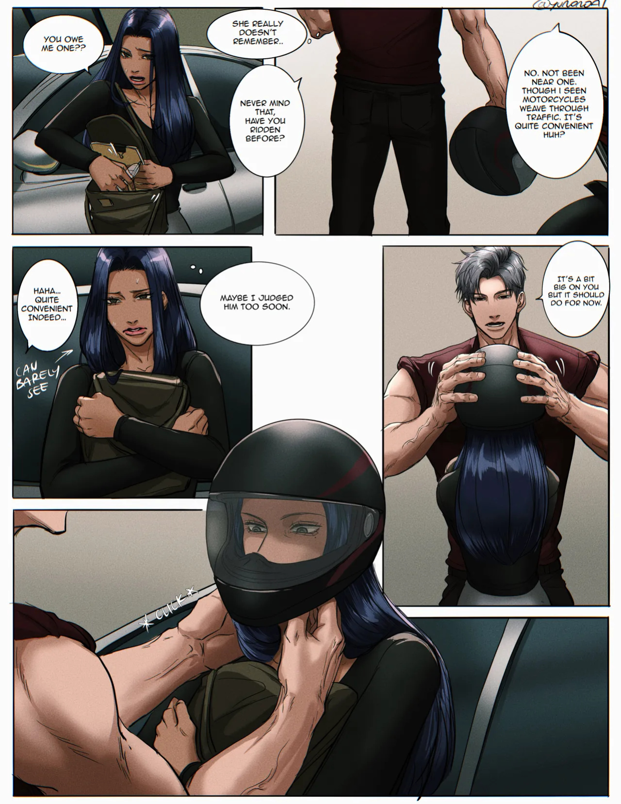 [Yuana媛] Sylus comic (dark tan MC) (Love and Deepspace)