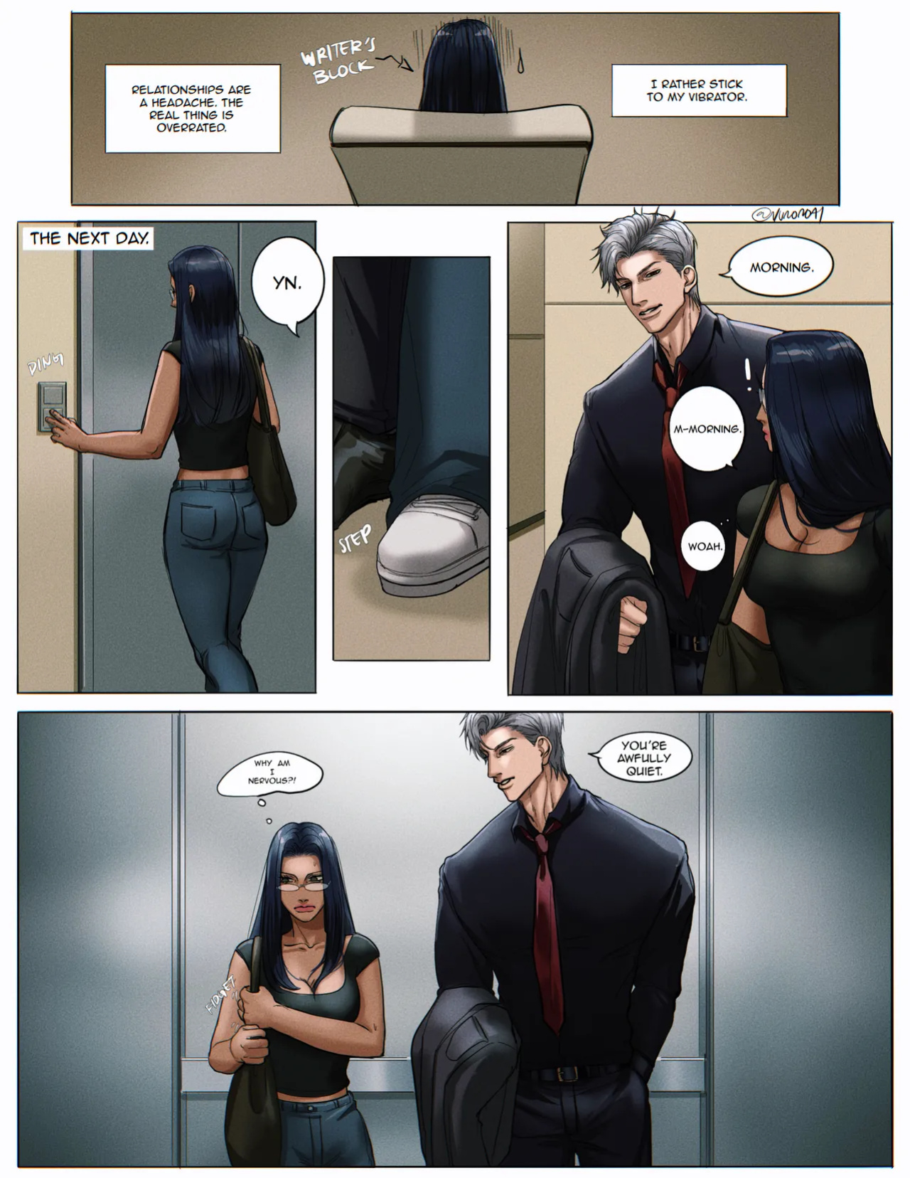 [Yuana媛] Sylus comic (dark tan MC) (Love and Deepspace)