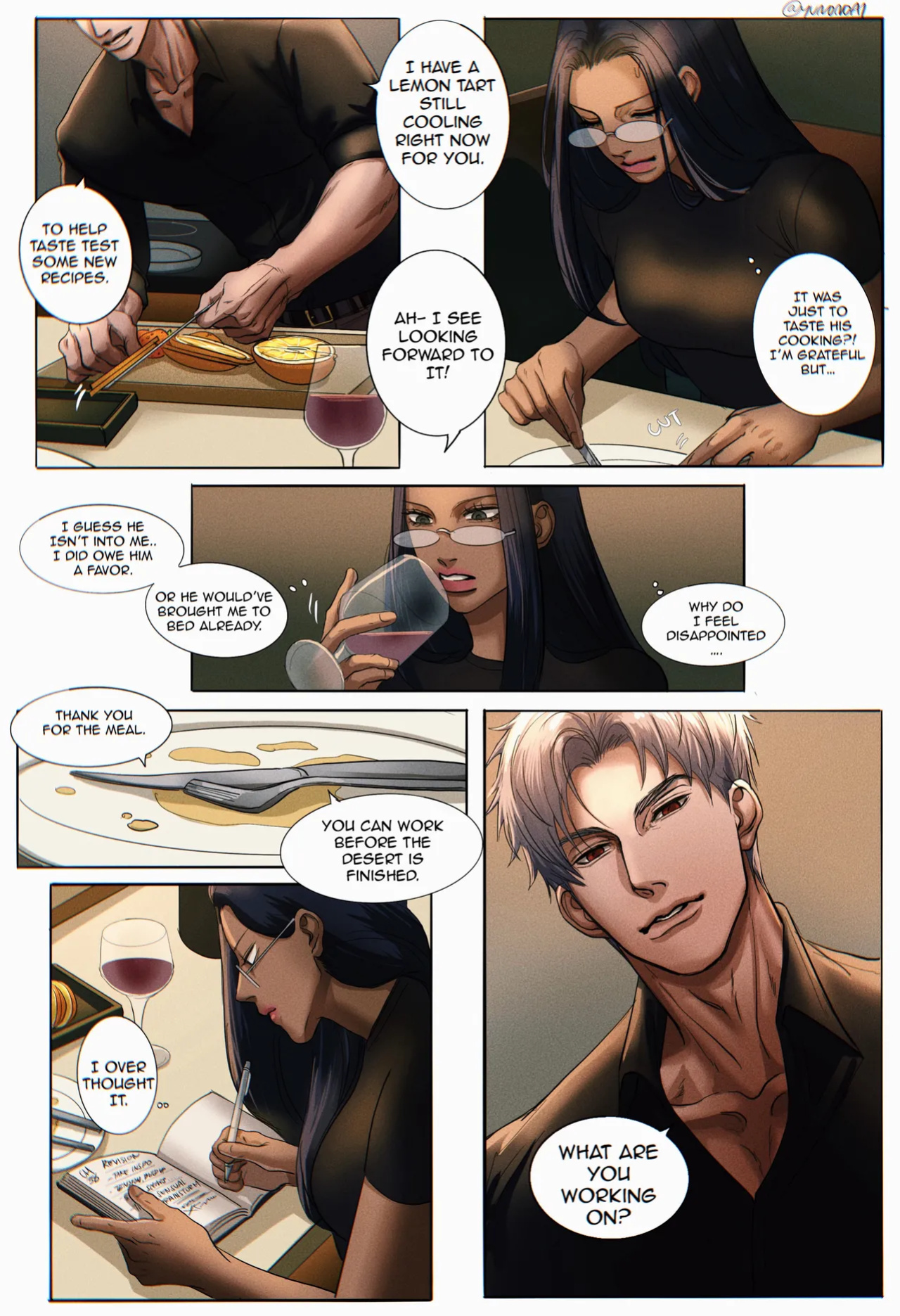 [Yuana媛] Sylus comic (dark tan MC) (Love and Deepspace)