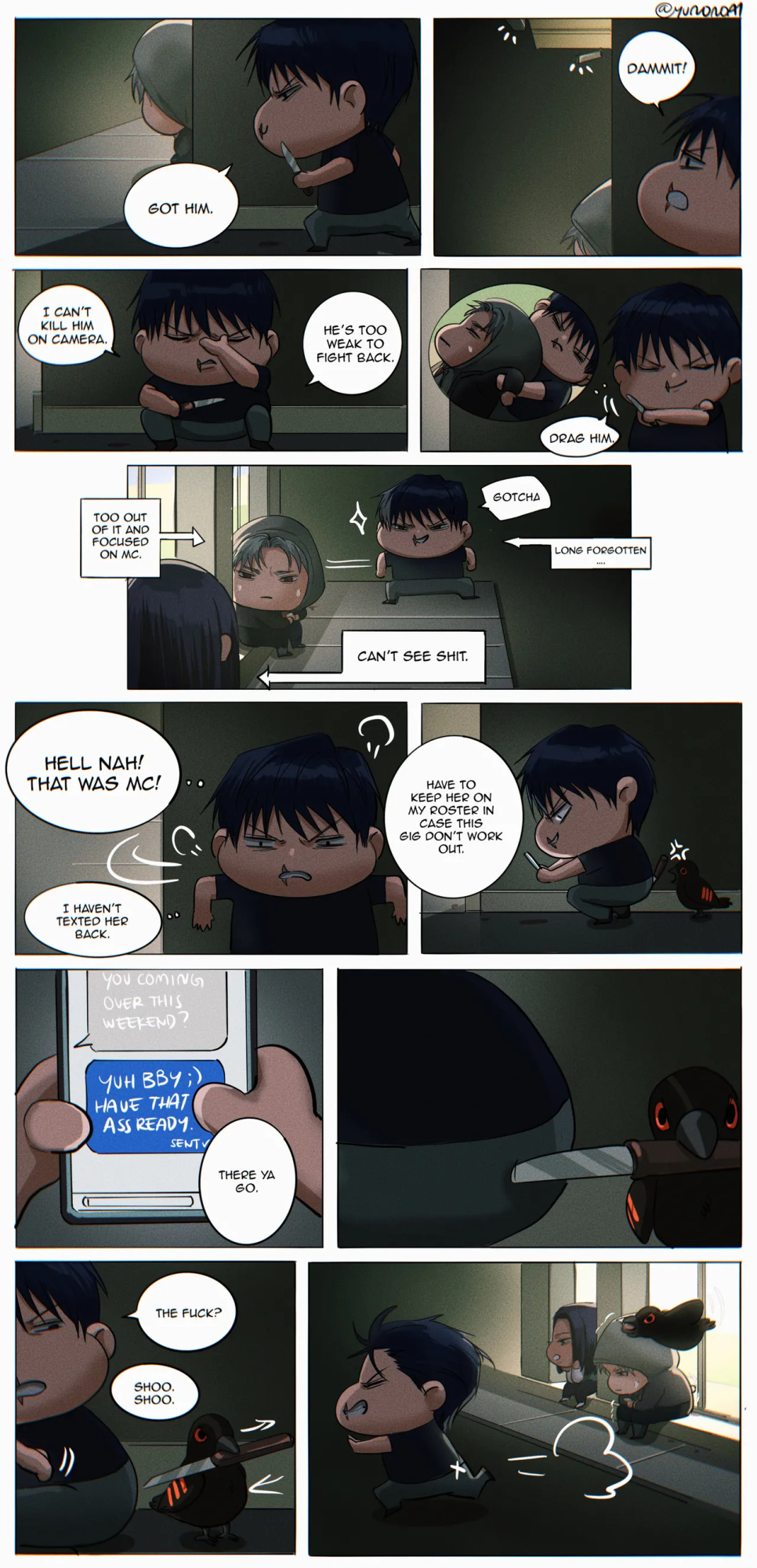 [Yuana媛] Sylus comic (dark tan MC) (Love and Deepspace)