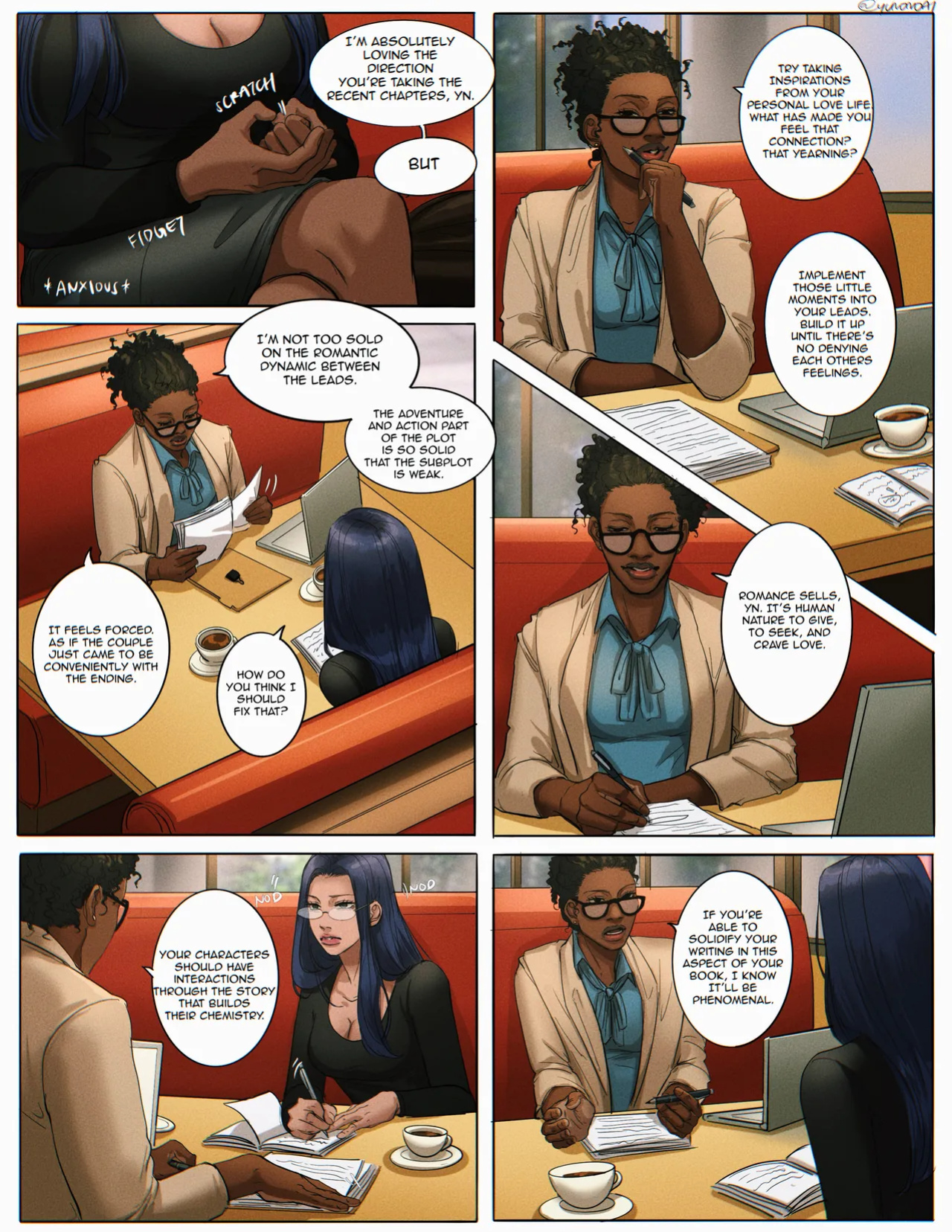[Yuana媛] Sylus comic (light tan MC) (Love and Deepspace)