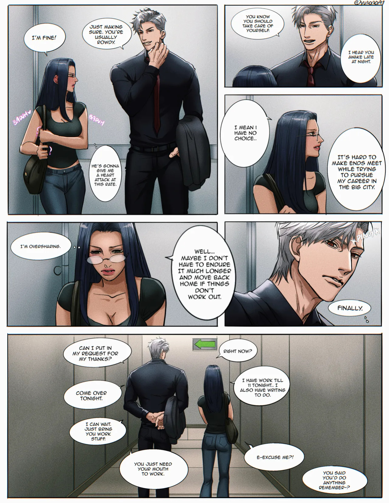 [Yuana媛] Sylus comic (light tan MC) (Love and Deepspace)