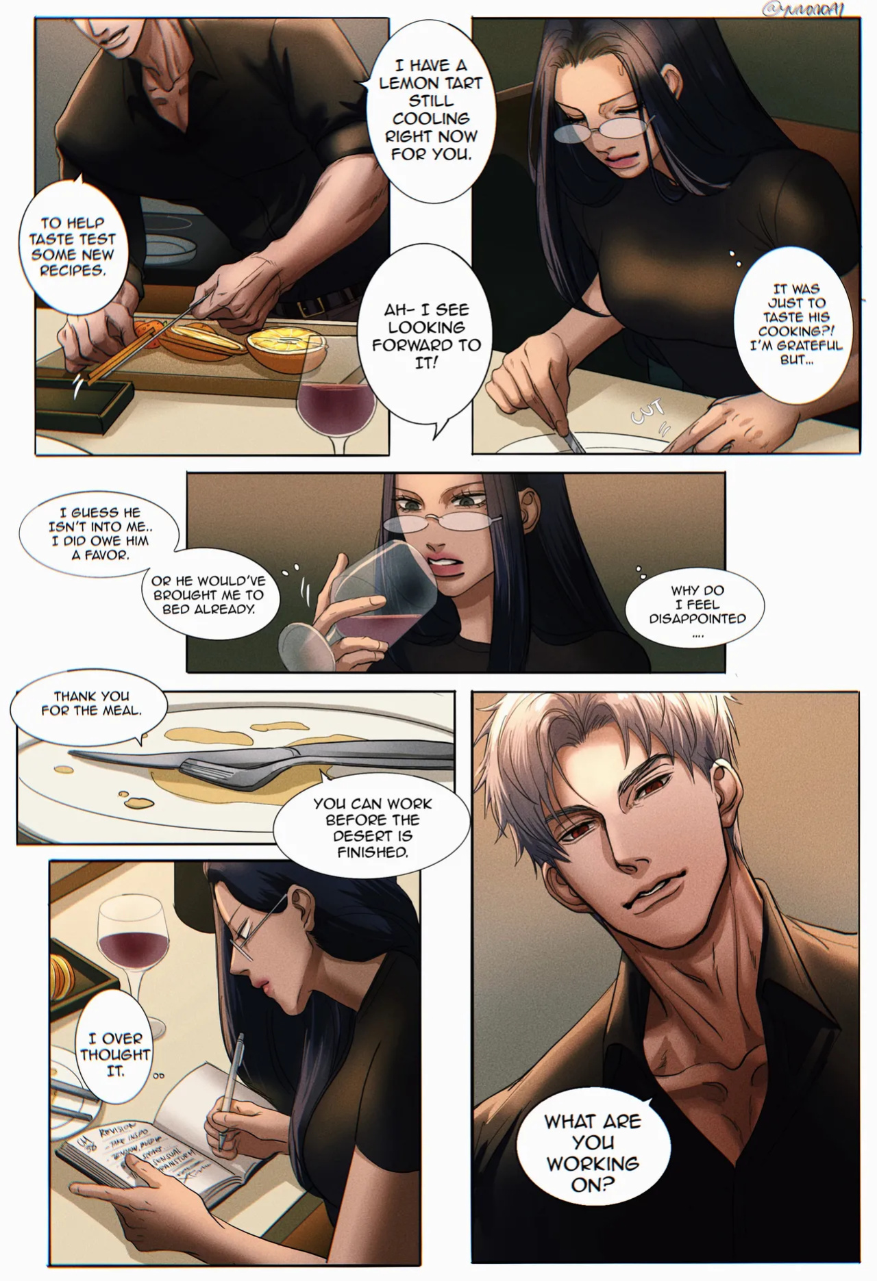 [Yuana媛] Sylus comic (light tan MC) (Love and Deepspace)